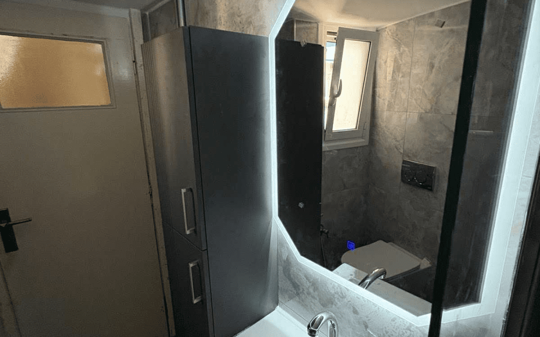 Ανακαίνιση μπάνιου ζωγράφου